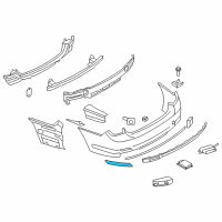 OEM 2010 BMW 750Li Rear Reflector, Rear Right Diagram - 63-14-7-311-180