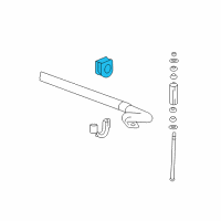 OEM 2011 Chevrolet Silverado 2500 HD Bushings Diagram - 25803299