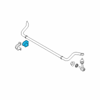 OEM 2007 Kia Sorento Bush-Stabilizer Bar Diagram - 548133E000