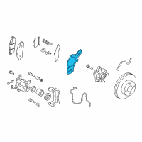 OEM 2018 Chevrolet City Express Splash Shield Diagram - 19316564