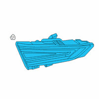 OEM Cadillac CT6 Tail Lamp Diagram - 84581523