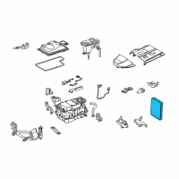 OEM Toyota Highlander Control Module Diagram - 89981-48105