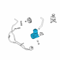 OEM 1998 Lexus LX470 Power Steering Pump Diagram - 44320-60310