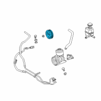 OEM 2007 Toyota Tundra Pulley Diagram - 44303-0C050