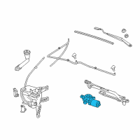 OEM 2016 Chevrolet Spark EV Front Motor Diagram - 95481267