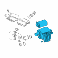 OEM Infiniti Q60 Air Cleaner Diagram - 16500-2V70A