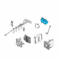 OEM Chevrolet Aveo5 Ignition Coil Diagram - 25182496