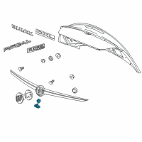 OEM Buick Release Switch Diagram - 13422268