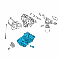 OEM 2020 Ford Escape Oil Pan Diagram - CJ5Z-6675-G
