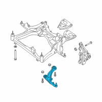 OEM 2017 Nissan Maxima Link Complete-Transverse, Lh Diagram - 54501-9HP0A