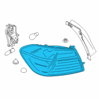 OEM 2020 BMW 440i xDrive Rear Light In The Side Panel, Left Diagram - 63-21-8-496-525