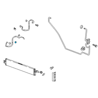 OEM Chevrolet Traverse Inlet Pipe Clip Diagram - 13157455