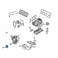 OEM Chrysler CRANKSHAFT Diagram - 53021303AA