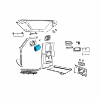 OEM 2010 Ford Ranger Lens Diagram - E9SZ-13783-A