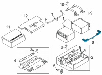 OEM Ford F-150 CABLE ASY Diagram - ML3Z-14300-B