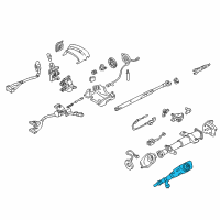 OEM Chevrolet Astro Column Asm, Steering Diagram - 26061188