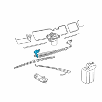 OEM 1994 Dodge B350 Wiper Linkage Diagram - 4169570