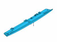 OEM 2022 Ford Mustang Mach-E LAMP ASY - REAR - HIGH MOUNTED Diagram - LJ8Z-13A613-A
