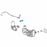 OEM Lexus UX250h Hose, Brake ACTUATOR Diagram - 44572-47050