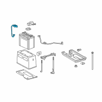 OEM 2011 Lexus IS350 Wire, Earth Diagram - 82284-30030