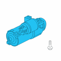 OEM 2008 Chevrolet HHR Starter Diagram - 12609317