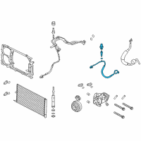 OEM 2011 Ford F-150 Pressure Tube Diagram - BL3Z-19972-A