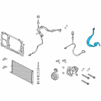 OEM 2013 Ford F-150 Return Hose Diagram - BL3Z-19867-B