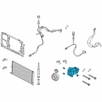 OEM 2012 Ford F-150 Compressor Diagram - BL3Z-19703-D