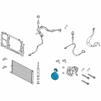 OEM 2016 Ford Transit-250 Clutch & Pulley Diagram - CL3Z-19D784-C