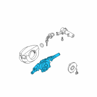 OEM 2013 Nissan Xterra Switch Assy-Combination Diagram - 25560-9CH3D