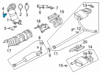 OEM 2022 Hyundai Sonata Stay Diagram - 28529-2S301