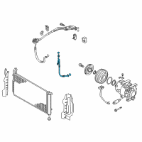 OEM 2012 Hyundai Azera Hose-Discharge Diagram - 97762-3V202