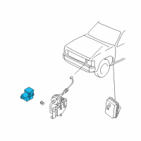 OEM 1999 Infiniti Q45 Pump-Vacuum Ascd Diagram - 18956-89916