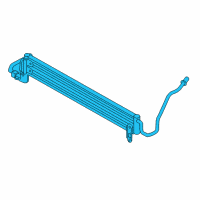 OEM 2007 BMW M5 Power Steering Oil Cooler Diagram - 17-11-2-282-652