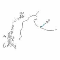 OEM 2020 Honda Civic Tube (620MM) Diagram - 76829-SMA-003