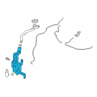 OEM 2018 Honda Civic Tank Washer (2.5L Diagram - 76841-TBA-A01