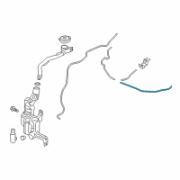 OEM 2019 Honda Civic Tube (290MM) Diagram - 76898-T4N-H01