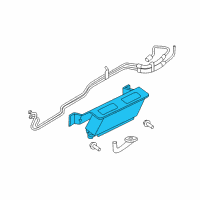 OEM 2006 Lincoln Navigator Transmission Cooler Diagram - 6L1Z-7A095-B