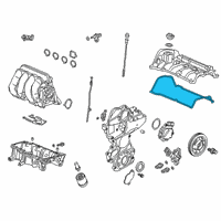 OEM Honda Clarity Gasket, Head Cover Diagram - 12341-5R0-003