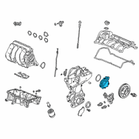 OEM 2018 Honda Clarity Motor Assy., Electric Vtc Diagram - 14320-5R0-J01