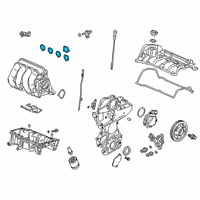 OEM Honda Clarity Pkg, In Manifold Diagram - 17105-5WJ-A01