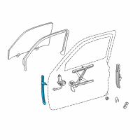 OEM 2002 Toyota Tacoma Guide Channel Diagram - 67402-04010