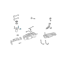 OEM 2020 Toyota Sequoia Fuel Gauge Sending Unit Diagram - 83320-0C080