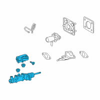OEM 2015 Lexus LS460 Cylinder Sub-Assy, Brake Master Diagram - 47201-50350