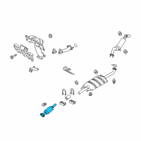 OEM 2009 Mercury Mariner Converter Diagram - 9L8Z-5E212-D