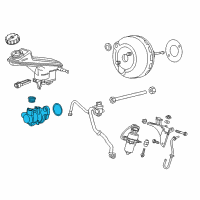 OEM Buick Master Cylinder Diagram - 95414483