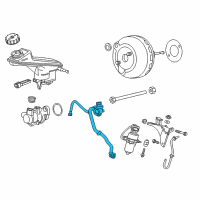 OEM Chevrolet Sonic Vacuum Hose Diagram - 95391438