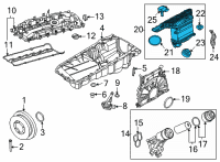 OEM 2021 BMW M4 CHARGE-AIR COOLER Diagram - 17-51-8-092-584