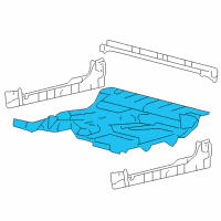 OEM 2008 Ford F-150 Floor Pan Diagram - 7L3Z-1811135-A