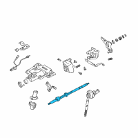 OEM Toyota Tundra Intermed Shaft Diagram - 45210-0C010